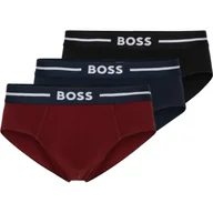 Majtki męskie - BOSS Slipy 3-pack HipBr 3P Bold - miniaturka - grafika 1