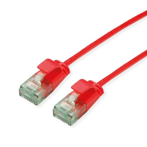 ROLINE RM UTP DataCenter Cat.6A kabel sieciowy Czerwony 0,5 m