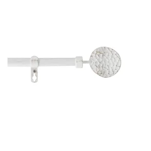 Metalowy regulowany karnisz 120 - 210 cm Bullette – douceur d'intérieur - Karnisze - miniaturka - grafika 1