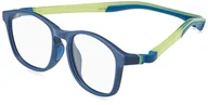 Akcesoria i dodatki do ubrań dla dzieci - NANOVISTA Unisex dziecięce okulary przeciwsłoneczne POWER UP 3.0, MARINO MATE/AMARILLO GLOW, 50 - miniaturka - grafika 1
