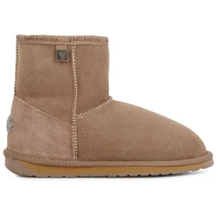 Buty Emu Australia Platinum Stinger Slim Mini WP20003MUSH - brązowe - Botki damskie - miniaturka - grafika 1