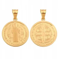 Wisiorki - Złoty Medalik 585 7.60 g Rodium - miniaturka - grafika 1