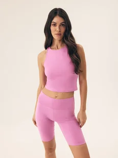 Top bez rękawów Midrise Bloovii różowy M - Koszulki i topy damskie Top bez rękawów Midrise Bloovii różowy M - Koszulki i topy damskie - miniaturka - grafika 1