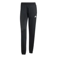Spodnie damskie - Damskie Spodnie ADIDAS W 3S TP TRIC JF3383 – Czarny - miniaturka - grafika 1