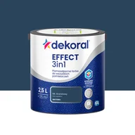 Farby wewnętrzne - Dekoral Farba Effect 3w1 Granatowy 2.5 l - miniaturka - grafika 1