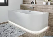 Wanny z hydromasażem - Riho Desire Corner Led wanna narożna z hydromasażem Sparkle Mood prawa 170x77cm B156004005 - miniaturka - grafika 1