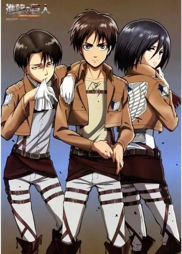 Plakat Anime Attack on Titan aot_050 A2 (custom)