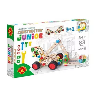 Alexander, Mały Konstruktor Junior 3x1 Forklift Truck - Klocki - miniaturka - grafika 1
