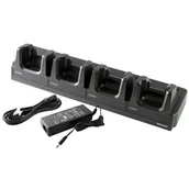 Akcesoria do kas i terminali - Honeywell 4-portowa stacja dokująca z Ethernetem i z zasilaczem do terminala ScanPal EDA52 EDA52-NB-UVN-2 - miniaturka - grafika 1