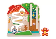 Zabawki interaktywne dla dzieci - Drewniana zabawka edukacyjna z koralikami - miniaturka - grafika 1