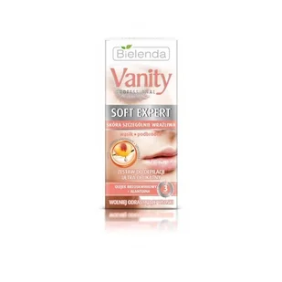 Bielenda Vanity Soft Expert Zestaw Do Depilacji Ultra Delikatny-Wąsik Podbródek 15ml - Depilacja - miniaturka - grafika 3