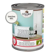 Emalie - Pastelowa farba do drewna Śnieżna biel 0,75 l Colorit Drewno - miniaturka - grafika 1