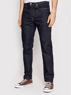 Spodnie męskie - Levi's Jeansy 502 29507-0280 Granatowy Taper Fit - miniaturka - grafika 1