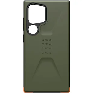 Etui UAG Civilian do Samsung Galaxy S24 Ultra Oliwkowy - Etui i futerały do telefonów - miniaturka - grafika 1