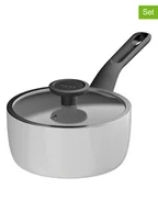Zestawy garnków i patelni - BergHOFF 2-częściowy zestaw w kolorze jasnoszarym - Ø 18 cm - miniaturka - grafika 1
