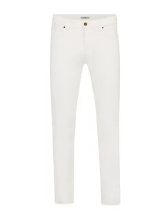 Spodnie męskie - Mexx Spodnie w kolorze białym - grafika 1