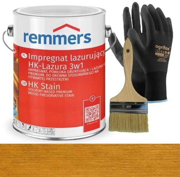 Remmers HK-LASUR Impregnat do drewna 3w1 DĄB RUSTYKALNY 5L