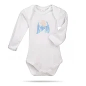 Smoczki uspokajające - Lait Baby Organic Body Long Sleeve Oscar The Bunny 3 M+ - miniaturka - grafika 1