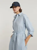 Sukienki - G-Star Sukienka koszulowa w kolorze błękitnym - miniaturka - grafika 1