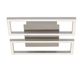Lampy sufitowe - Briloner 3107-012 - LED Plafon ściemnialny FRAME 2xLED/7,25W/230V - miniaturka - grafika 1