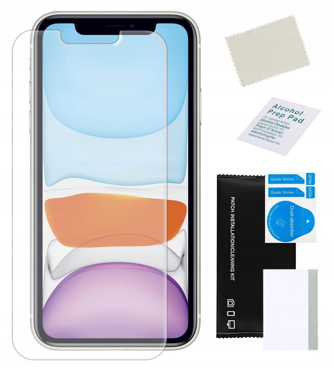 Folia hydrożelowa do IPHONE XR / 11 wytrzymała trwała szkło nie pękaTPU