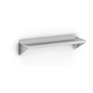 B2B Partner Półka ze stali nierdzewnej 300 x 900 mm WT-C300501 - Szafy i regały magazynowe - miniaturka - grafika 1