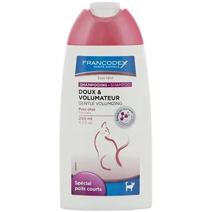 FRANCODEX FRANCODEX Szampon Łagodny Zwiekszający Objętość Dla Kotów 250 ml - Szampony dla kotów - miniaturka - grafika 1