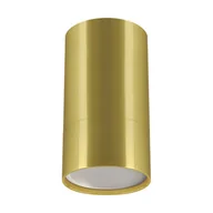 Lampy sufitowe - Sufitowa lampa Puzon 04241 Ideus rurka do salonu metalowa złota - miniaturka - grafika 1