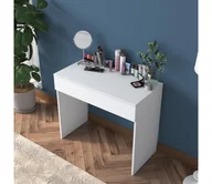 Stoły i stoliki do biura - Biurko RANI 90x76,8 cm białe - miniaturka - grafika 1