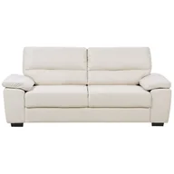 Sofy i kanapy - Sofa 3-osobowa jasnobeżowa VOGAR - miniaturka - grafika 1