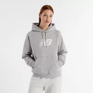 Bluzy damskie - Bluza damska New Balance WT43524AG  szara - miniaturka - grafika 1