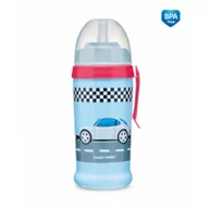 Bidony dla dzieci - Canpol Babies Babies Babies, Racing, Bidon niekapek, 350 ml, Samochody - miniaturka - grafika 1