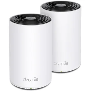 Kompleksowy system Wi-Fi TP-Link Deco XE75 Pro (2-pack), WiFi 6E Mesh system (Deco XE75 Pro(2-pack)) - Routery - miniaturka - grafika 1