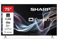 SHARP 75JP7465E 75" 4K Google TV Dolby Vision Srebrny