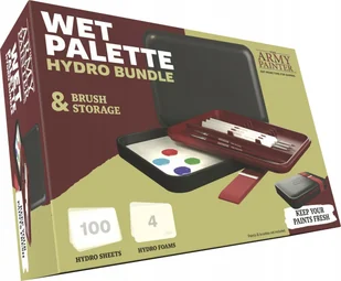 Army Painter The Army Painter: Wet Palette - Hydro Bundle & Brush Storage - Akcesoria i części modelarskie - miniaturka - grafika 1