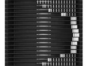 Zlewozmywaki - Zlewozmywak podwieszany  podblatowy granitowy jednokomorowy z dużą komorą XXL Praga 60 Level + zwijany ociekacz - miniaturka - grafika 1