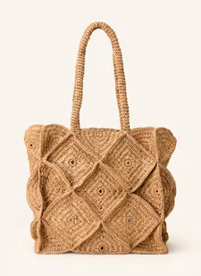 Viamailbag Torba Shopper Milo beige - Torebki damskie - miniaturka - grafika 1