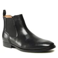 Botki męskie - Sztyblety Gino Rossi 121AM1286 Czarny - miniaturka - grafika 1