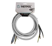 Kable - Metpol 5x2,5 dł. 3,0 m H05VV-F 5G2,5 L-3000 art. 1351714/2039 - miniaturka - grafika 1