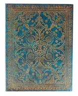 Kalendarze - Kalendarz biznesowy Flexi ultra 2025 Azure - Paperblanks - miniaturka - grafika 1