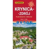 Atlasy i mapy - Krynica Zdrój plan miasta i okolic - miniaturka - grafika 1