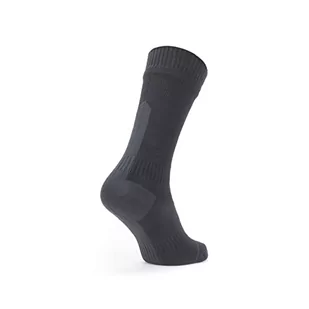 Sealskinz Sealskinz Waterproof All Weather Skarpetki, black/grey L EU 43-46 2020 Skarpetki wełniane 11100063010130 - Skarpetki damskie - miniaturka - grafika 1