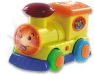 Pociągi dla dzieci - Smily Lokomotywa pojazdy sterowane z kierownicą - miniaturka - grafika 1