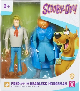 Scooby-Doo Figurki 2-Pak Fred + Jeździec Bez Głowy - Figurki dla dzieci - miniaturka - grafika 1