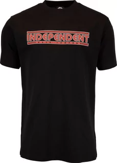 Koszulki męskie - t-shirt męski INDEPENDENT TC BAUHAUS TEE Black - grafika 1