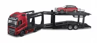 Kolekcjonerskie modele pojazdów - Volvo Fh16 Laweta + Land Rover Lrx 1:43 Bburago - miniaturka - grafika 1