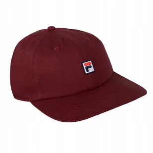 FILA Czapka z Daszkiem Męska BORDO DAD F-BOX O/S - Czapki damskie - miniaturka - grafika 1