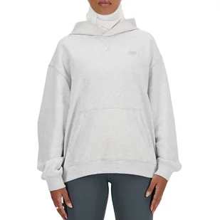 Bluza New Balance WT41537AHH - szara - Bluzy sportowe damskie - miniaturka - grafika 1