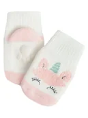 Skarpetki dla dzieci - COOL CLUB Skarpety w kolorze biało-jasnoróżowym - miniaturka - grafika 1