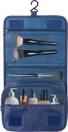 Kosmetyczki, organizery i kuferki - Springos Organizer podróżny na kosmetyki 23x19x9,5 cm kosmetyczka do samolotu granatowa UNIWERSALNY - miniaturka - grafika 1